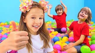 Nastya and dad are having fun - Videos For Kids