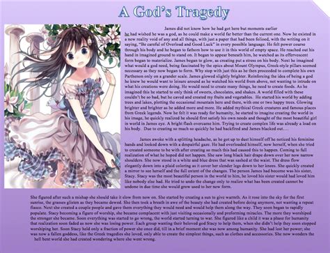 (TG-Caption) A God's Tragedy by candcgenii on DeviantArt