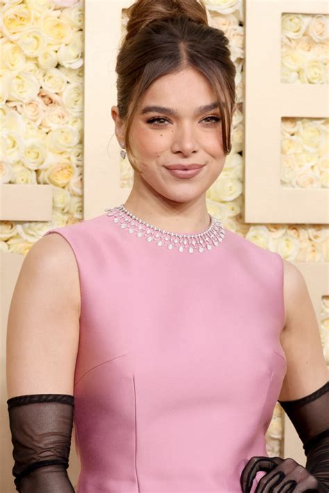 HAILEE STEINFELD at 81st Annual Golden Globe Awards in Los Angeles 01 ...