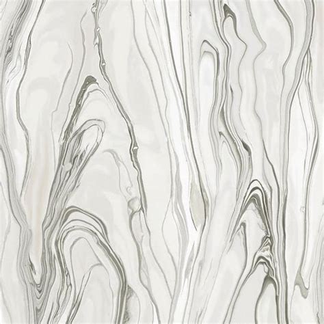 CL2573 | Light Grey Liquid Marble Wallpaper