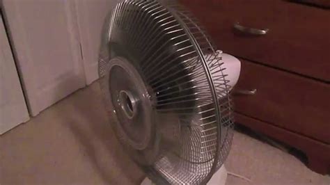 vintage  sears lasko oscillating fan youtube