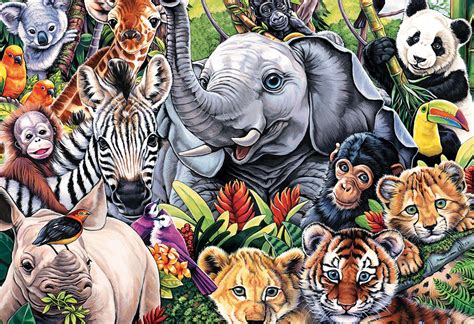 Animal Jigsaw Puzzles | PuzzleWarehouse.com
