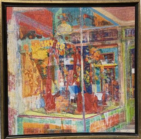 Charles Gresham (20th C) American, Oil/board