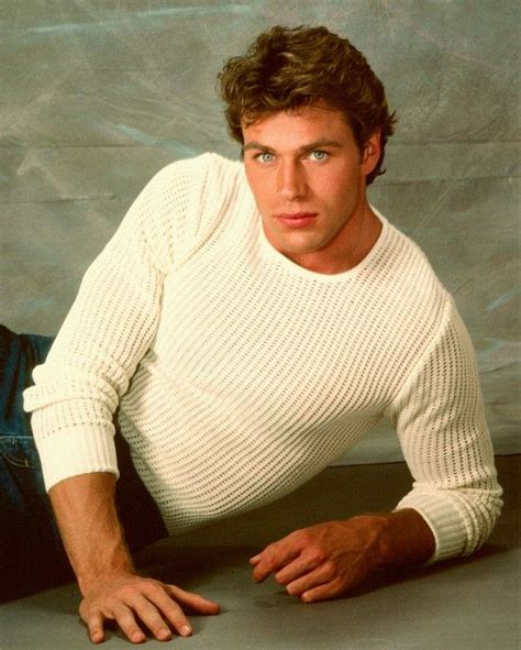 Jon-Erik Hexum photo shoot, 1984. | Music clothes, Actors, Beautiful