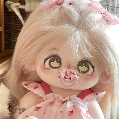 Uni Plush Doll Girl’s Pink Skirt 20cm Plush Cotton Doll Clothes ...