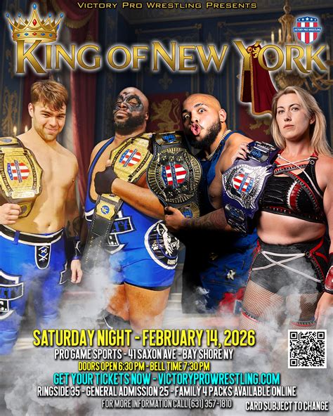 Victory Pro Wrestling – Long Island's Premiere Wrestling Event since 2005