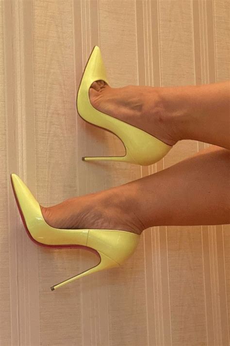 Pin by Falone WONEGOU on Shoes | Yellow high heel shoes, Shoes heels ...