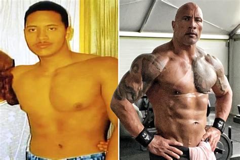 Dwayne The Rock Johnson Body 2022