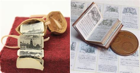 Миниатюрные книги, которые так сложно создать и легко потерять