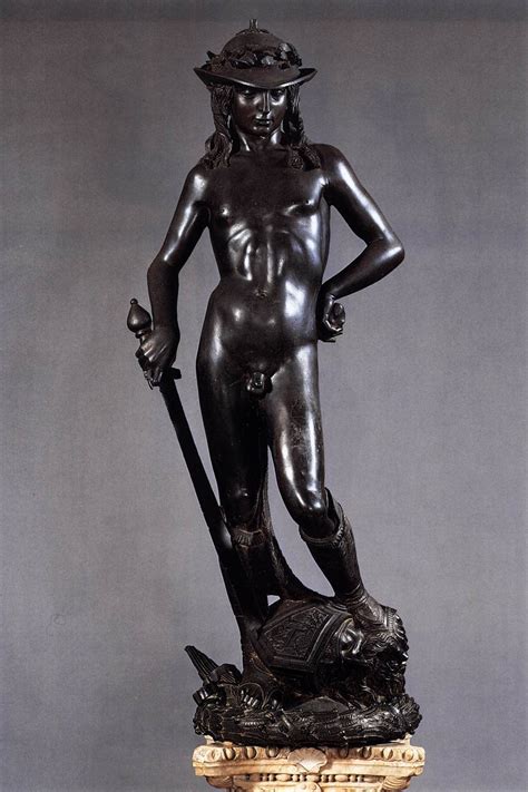 Donatello David 1430s Bronze, height 158 cm Museo Nazionale del ...