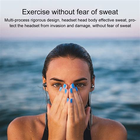 Langsdom L5C Bluetooth 5.0 Life Waterproof Sports Bluetooth Earphone ...