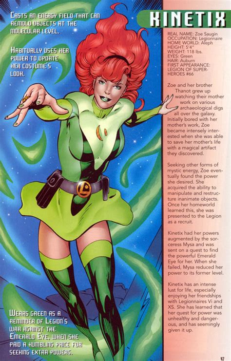 The Legion of Super Bloggers! : Who's Who: Kinetix