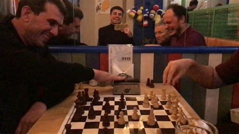 Пьяные шахматы.Две секунды на ход против Мастера. Первая партия матча ...
