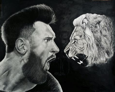 Realistic Drawing Of Messi By A Young Nigeria Girl.. Pls Support Her ...