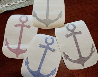 anchor vinyl decal etsy