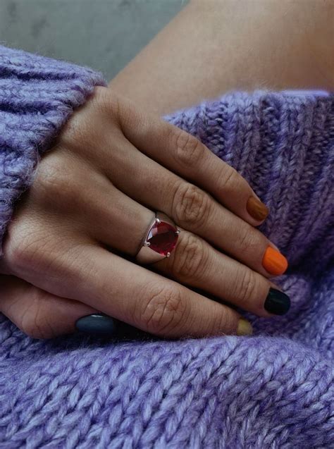 Серебряное кольцо-печатка | Class ring, Rings