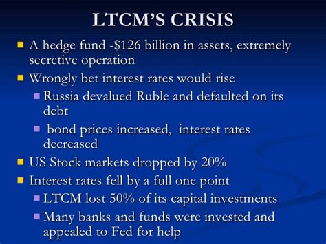 federal reserve  ltcm