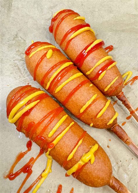 how long to airfry corn dogs