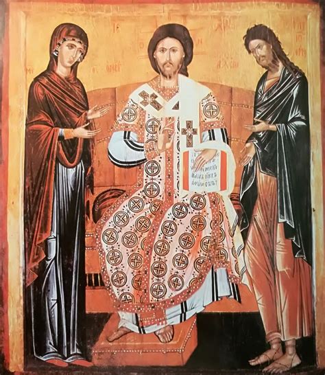 Ikona- grupa Deesis, XVIw., Narodowa Galeria Sztuki, Filia Sztuki ...
