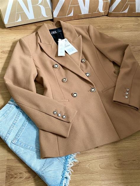 Двобортний піджак жакет блейзер zara оригінал — ціна 2650 грн у ...