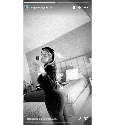 Instagram : AriGameplays enamora a internautas con atuendo invernal