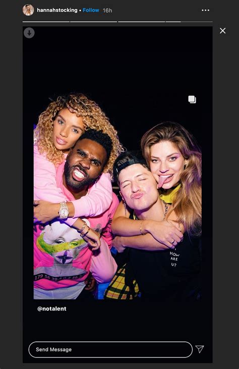 Hannah Stocking Y Ondreaz Lopez Son Novios