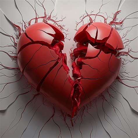 broken heart coloring page