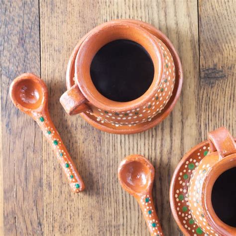 cafe de olla traditional mexican spiced coffee analidas ethnic spoon