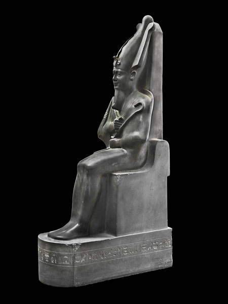 Statue of God Osiris This beautiful statue was... | Egypt museum ...