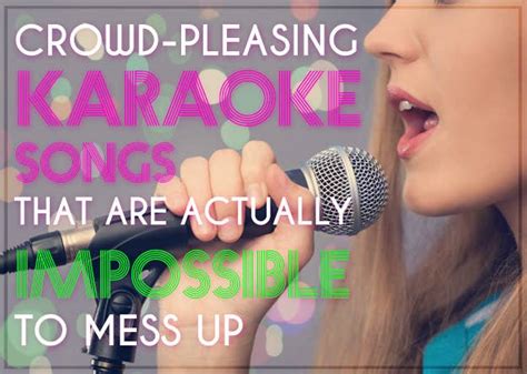 25 Crowd-Pleasing Karaoke Songs That Are Actually Impossible To Mess Up