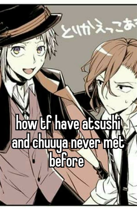 I haven't read the new chapter yet but I'm just realizing now that they ...