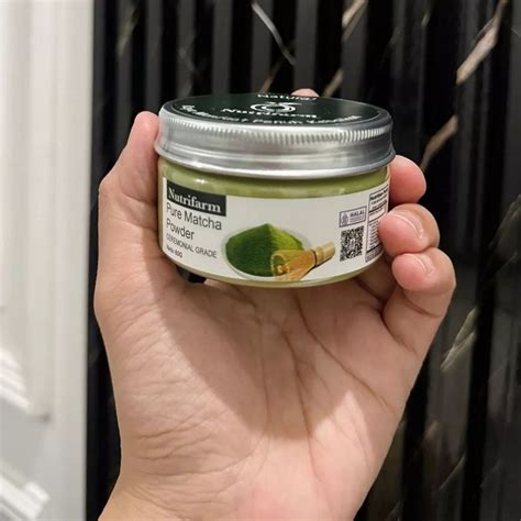 jual bubuk matcha ceremonial grade asli  nutrifarm ceremonial
