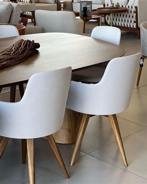 Cadeiras Tina giratórias - Mariele Móveis FW