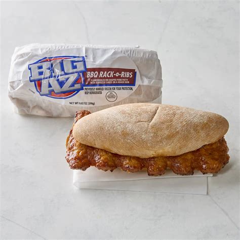 Big AZ® Rack-O-Ribs BBQ Pork Rib Sandwich