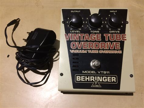 Vintage Tube Overdrive VT911 Behringer - Audiofanzine