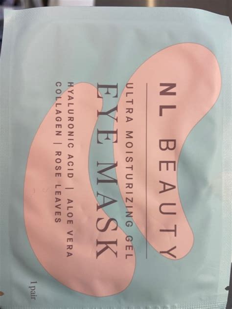NL Beauty Ultra Moisturizing Gel Eye Mask - INCI Beauty