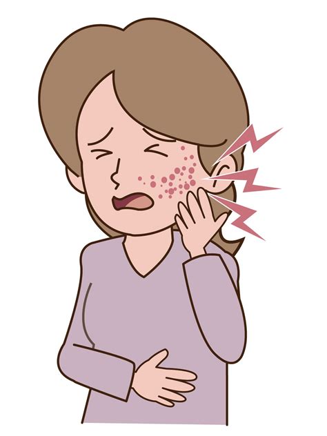 Shingles on the face healed（脸上的肿胀和水泡愈合了） - New Health Method