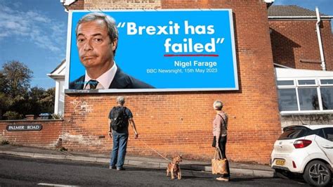 Nigel Farage was right - Brexit has been an absolute disaster