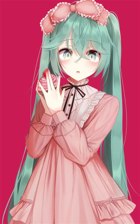 Miku in Pink : hatsune