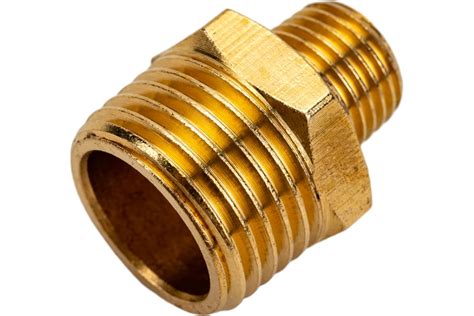 Соединитель резьбовой наружная резьба 1/2х1/4 ROCKFORCE RF-MM08/04(1920 ...