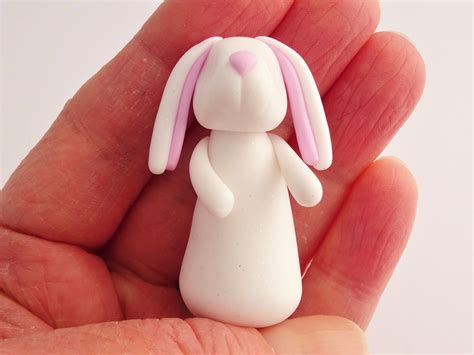 Easter Bunny Polymer Clay Tutorial – The Artisan Duck | Polymer clay ...