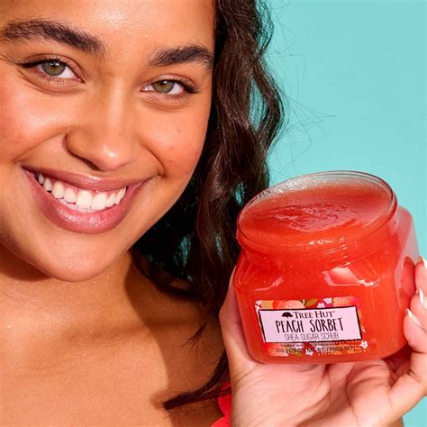 Tree Hut Peach Sorbet Shea Sugar Body Scrub - 18oz 18 oz | Shipt