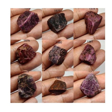natural ruby roughruby rough stoneraw ruby stoneruby gemstone