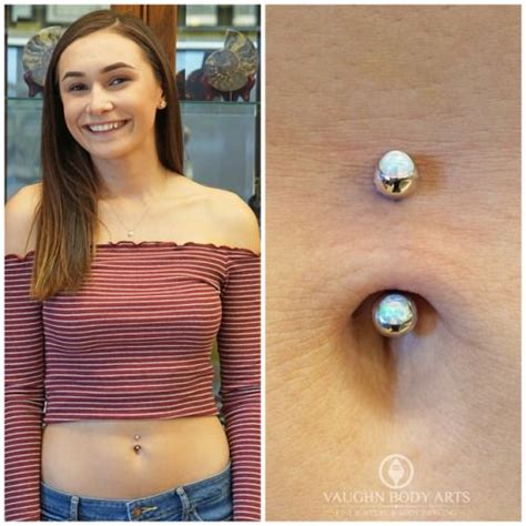 Unusual Belly Button Piercing