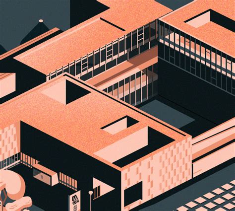 ISOMETRIC ARCHITECTURE on Behance