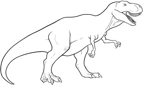 rex coloring page coloring book