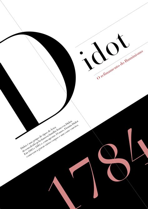 didot typeface posters  behance