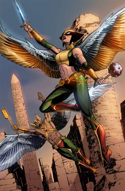 Hawkgirl and Hawkman by DreyArt99 on DeviantArt