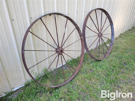 Steel Wagon Wheels BigIron Auctions