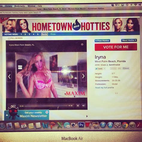 Iryna Storozhuk: Iryna Storozhuk SEMIFINALIST MAXIM's Hometown Hotties 2014